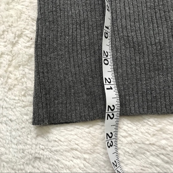 Beechers Brook Turtleneck Colorblock Shirt Raglan Sleeve Gray White Pink - Picture 7 of 7